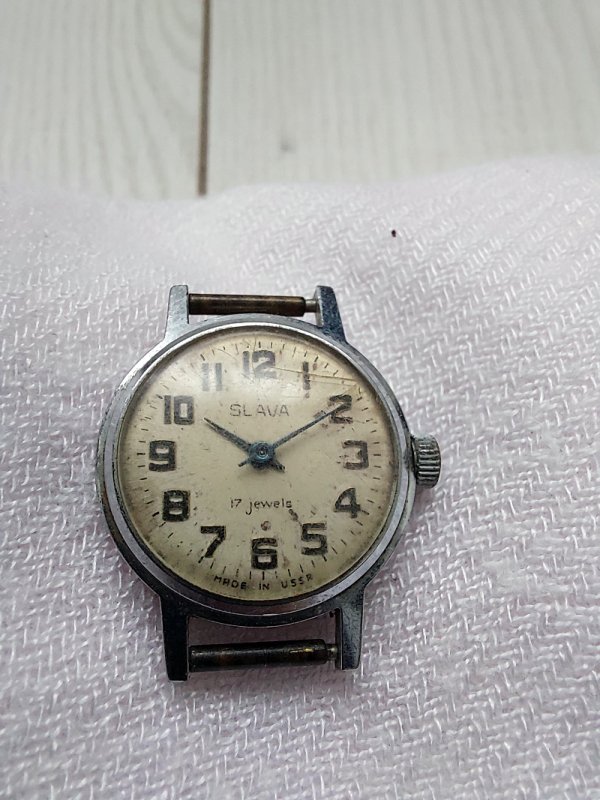 Slava vintage soviet watch.