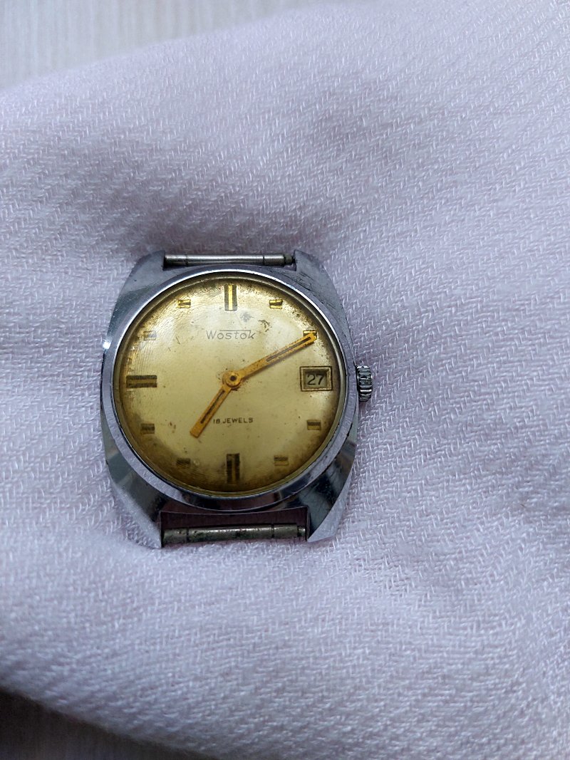 Wostok vintage soviet watch.